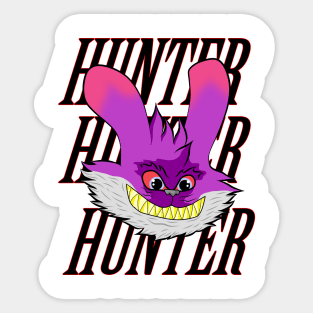 The hunter Sticker